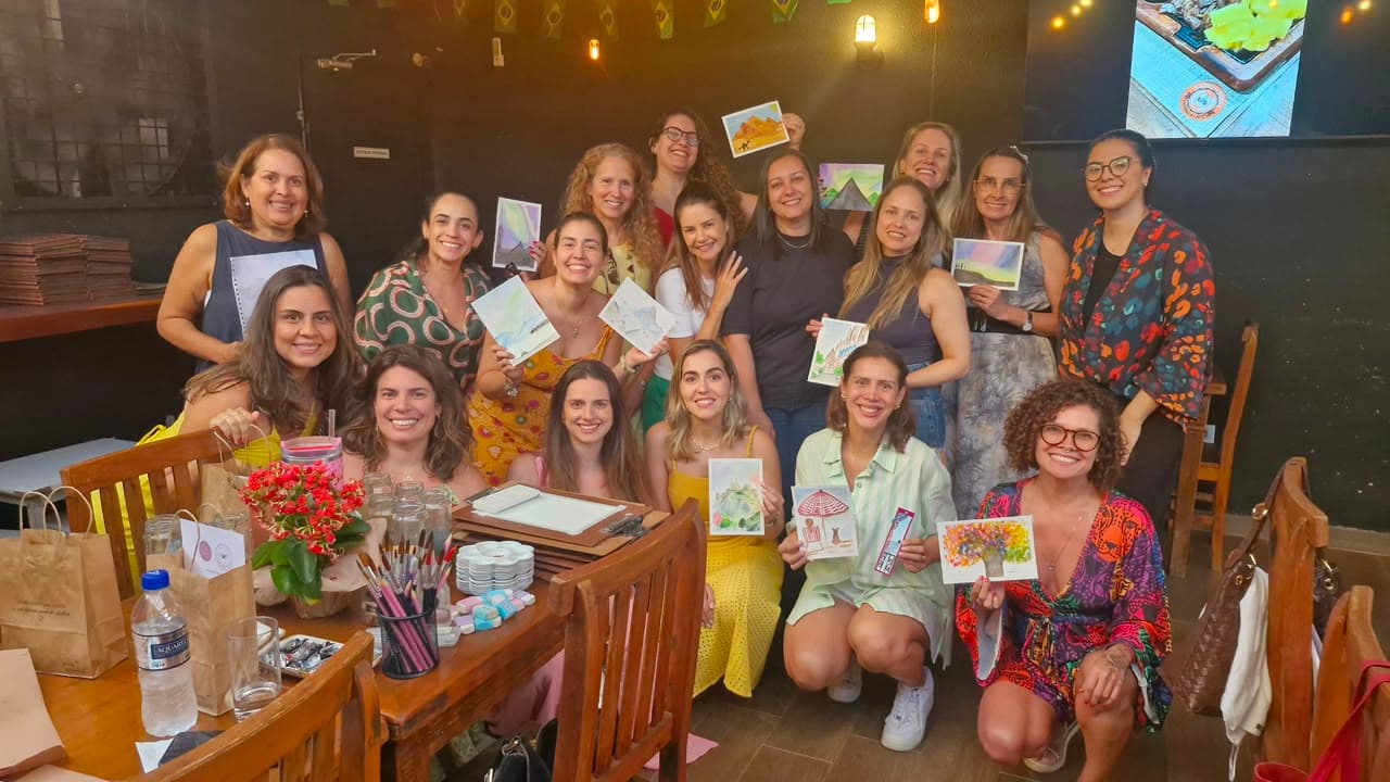 Café com Aquarela — obras finais