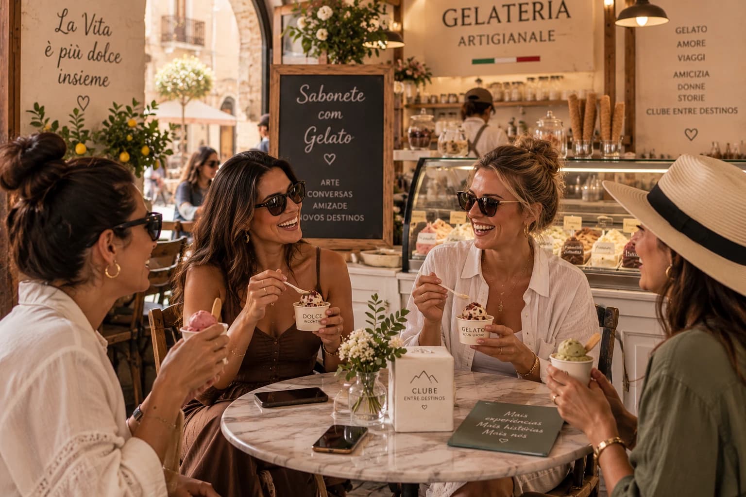 Sabonete com Gelato